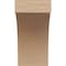 Ekena Millwork 7"W x 7"D x 14"H Wide Stockport Rough Cedar Woodgrain TimberThane Corbel, Primed Tan CORUR07X07X14STORCPR - alternate 5